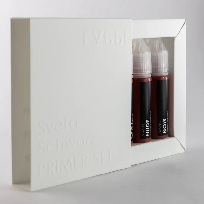 Brovi Lips - Sveta Schwarz Primer Set 3x15ml