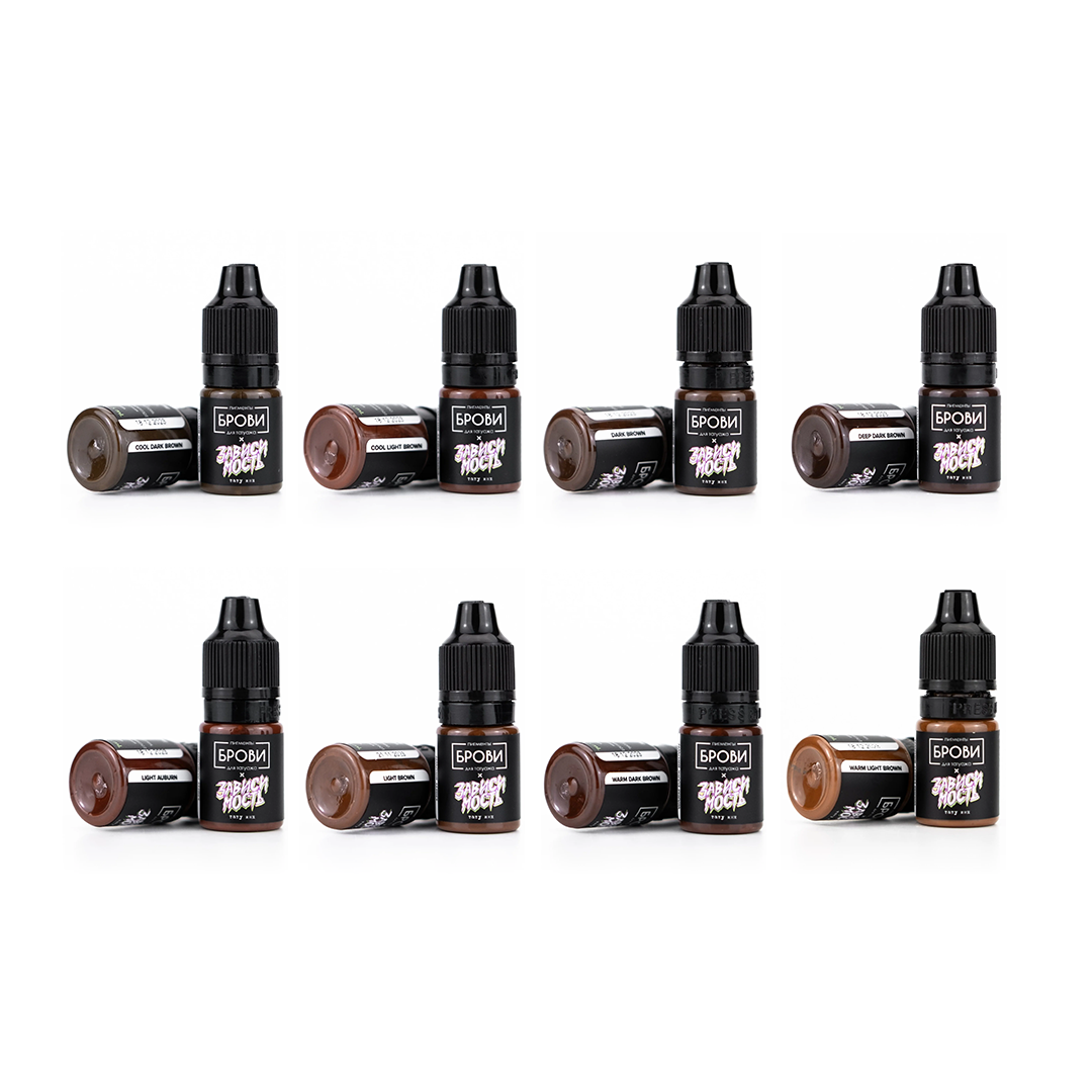 Brovi One Inorganic - Full Mini Set - 8x5ml