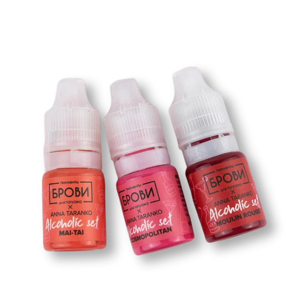 Brovi Lips - Alcoholic Set 3x5ml