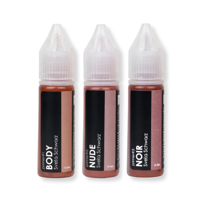 Brovi Lips - Sveta Schwarz Primer Set 3x15ml