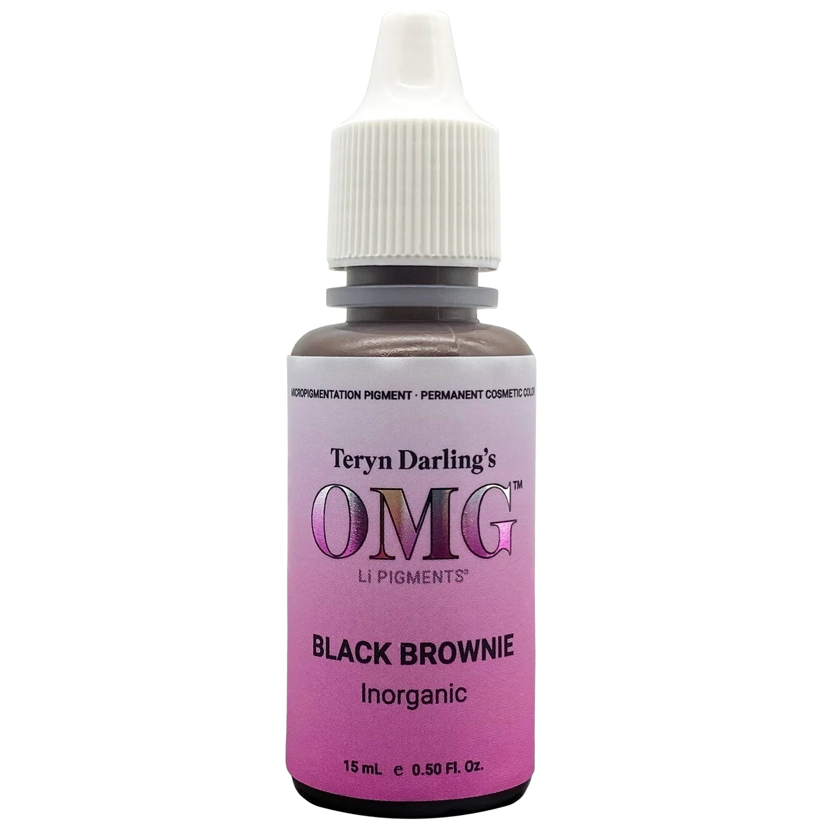 Teryn Darling & Li Pigment - OMG® Brow Pigment Black Brownie 15ml