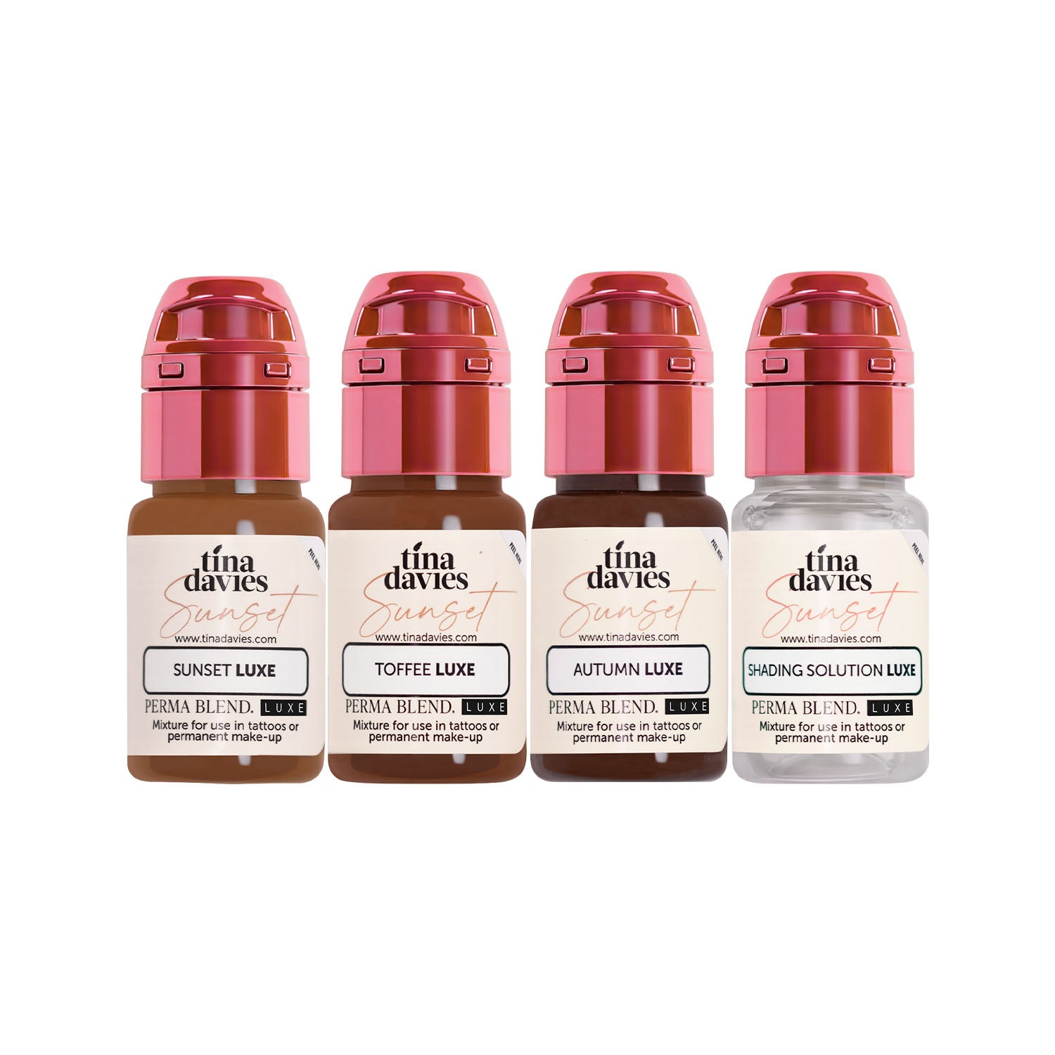 Perma Blend Luxe - Tina Davies Sunset Brow Collection 4 x 15ml