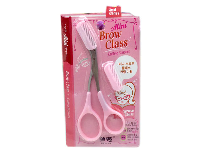 Eyebrow Scissors - Pink